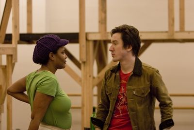 Tonya Pinkins and Carson Elrod 
 Photo