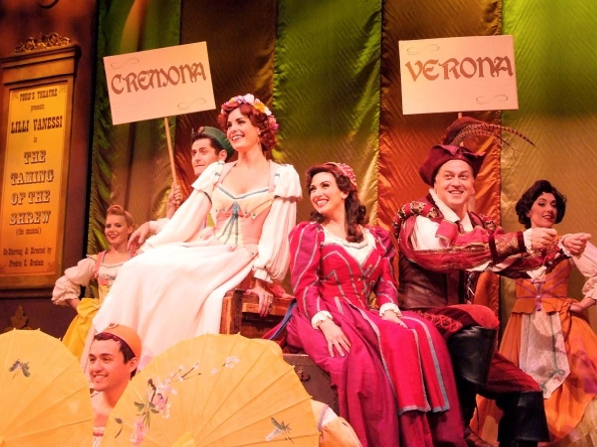 Bradley Benjamin, SeÃ'Â¡n Martin Hingston, Meg Gillentine, Lesli Margherita, Tom Hewitt, Jennifer Brasuell and Justin Jones at 