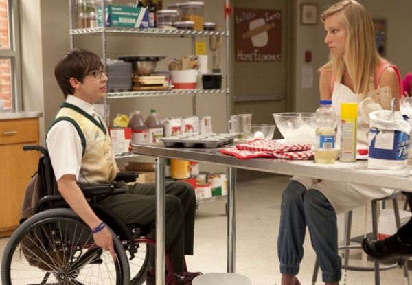 Kevin McHale and Heather Morris Photo