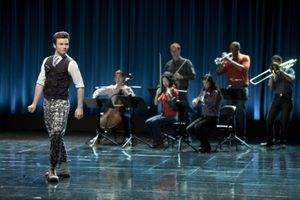 GLEE: Kurt (Chris Colfer) performs in the "Funeral" episode of GLEE airing Tuesday, May 17 (8:00-9:01 PM ET/PT) on FOX. ©2011 Fox Broadcasting Co. CR: Beth Dubber/FOX @ BroadwayWorld GLEE: Kurt (Chris Colfer) performs in the "Funeral" episode of GLEE airing Photo