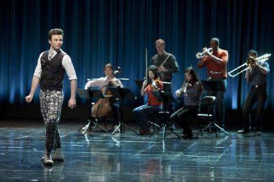 GLEE: Kurt (Chris Colfer) performs in the "Funeral" episode of GLEE airing  Photo