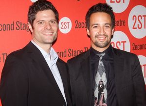 Tom Kitt and Lin-Miranda Manuel  Photo