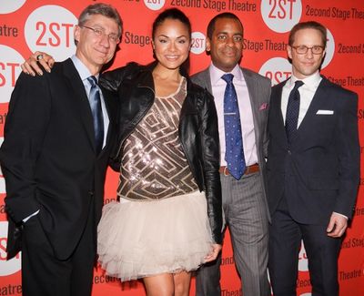 David Garrison, Karen Olivo, Daniel Breaker, and Kevin Isola Photo