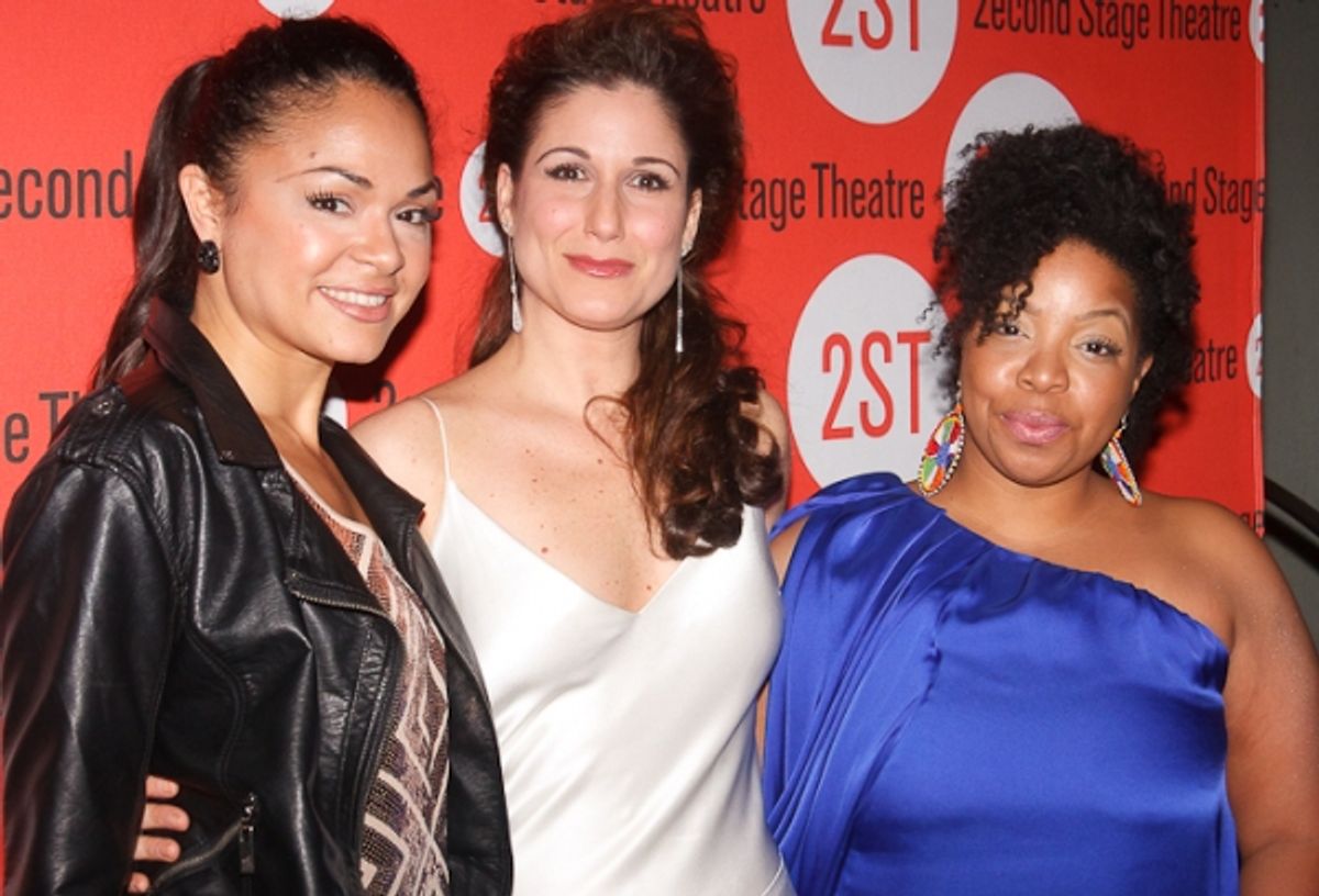 Karen Olivo, Stephanie J. Block, and Kimberly Hebert Gregory at 