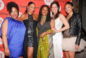 Kimberly Hebert Gregory, Sanaa Lathan, Lynn Nottage and Stephanie J. Block and Karen Olivio @ BroadwayWorld Kimberly Hebert Gregory, Sanaa Lathan, Lynn Nottage and Stephanie J. Block and Karen Photo