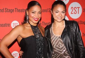 Sanaa Lathan and Karen Olivo @ BroadwayWorld Sanaa Lathan and Karen Olivo Photo