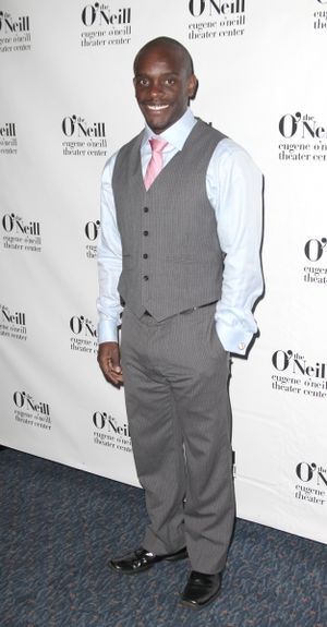 Chris Chalk attending The Eugene O'Neill Theater Center's 11th Annual Monte Cristo Award honoring James Earl Jones at Bridgewayers in New York City. @ BroadwayWorld Chris Chalk attending The Eugene O'Neill Theater Center's 11th Annual Monte Cristo Aw Photo