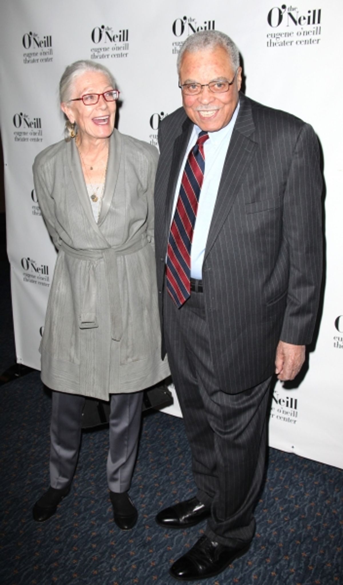 Vanessa Redgrave & James Earl Jones attending The Eugene O'Neill Theater Center's 11th Annual Monte Cristo Award honoring James Earl Jones at Bridgewayers in New York City. at 