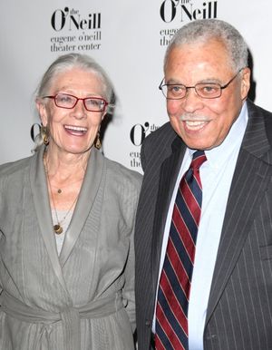Vanessa Redgrave & James Earl Jones attending The Eugene O'Neill Theater Center's 11th Annual Monte Cristo Award honoring James Earl Jones at Bridgewayers in New York City. @ BroadwayWorld Vanessa Redgrave & James Earl Jones attending The Eugene O'Neill Theater Center's 11t Photo