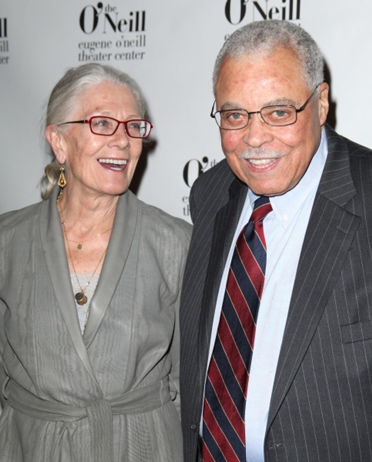 Vanessa Redgrave & James Earl Jones attending The Eugene O'Neill Theater Center's 11th Annual Monte Cristo Award honoring James Earl Jones at Bridgewayers in New York City. at 