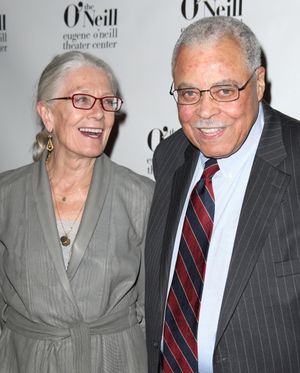 Vanessa Redgrave & James Earl Jones attending The Eugene O'Neill Theater Center's 11th Annual Monte Cristo Award honoring James Earl Jones at Bridgewayers in New York City. @ BroadwayWorld Vanessa Redgrave & James Earl Jones attending The Eugene O'Neill Theater Center's 11t Photo