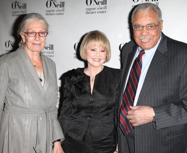Vanessa Redgrave, Cecilia Hart & James Earl Jones attending The Eugene O'Neill Theate Photo