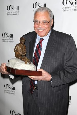 James Earl Jones attending The Eugene O'Neill Theater Center's 11th Annual Monte Cristo Award honoring James Earl Jones at Bridgewayers in New York City. @ BroadwayWorld James Earl Jones attending The Eugene O'Neill Theater Center's 11th Annual Monte Cris Photo