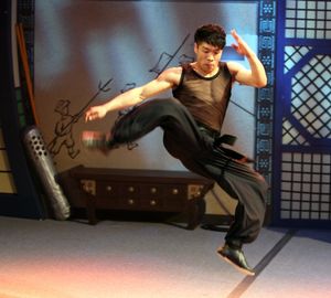 Hun-Young Jo during the Press Preview of The Martial Arts Comedy Sensation 'JUMP' at  Photo