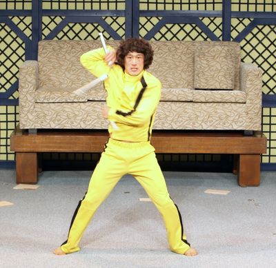 Jung-Hoo Shin during the Press Preview of The Martial Arts Comedy Sensation 'JUMP' at Photo