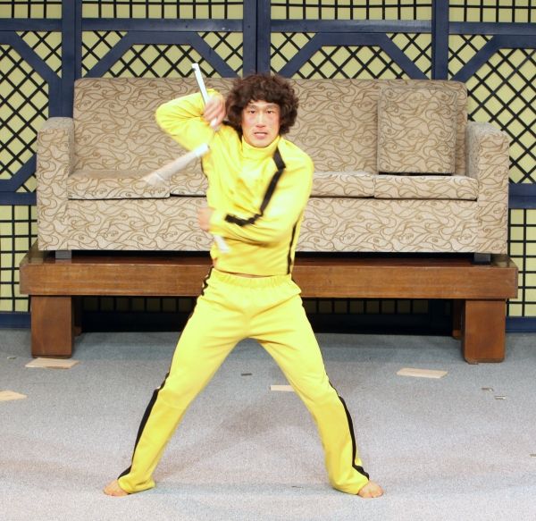 Jung-Hoo Shin during the Press Preview of The Martial Arts Comedy Sensation 'JUMP'… Photo