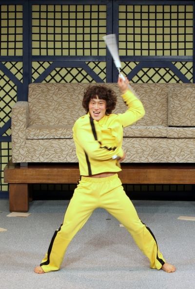 Jung-Hoo Shin during the Press Preview of The Martial Arts Comedy Sensation 'JUMP' at Photo