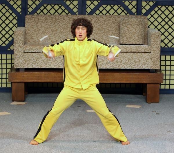 Jung-Hoo Shin during the Press Preview of The Martial Arts Comedy Sensation JUMP at… Photo
