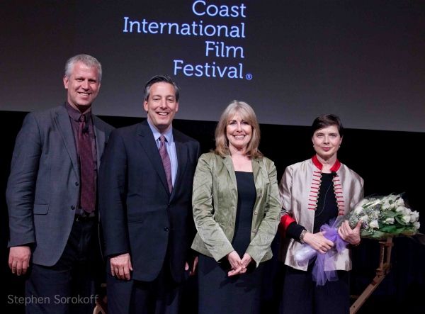 David Schwartz, Jon Kaiman, Regina Gil, Isabella Rossellini Photo