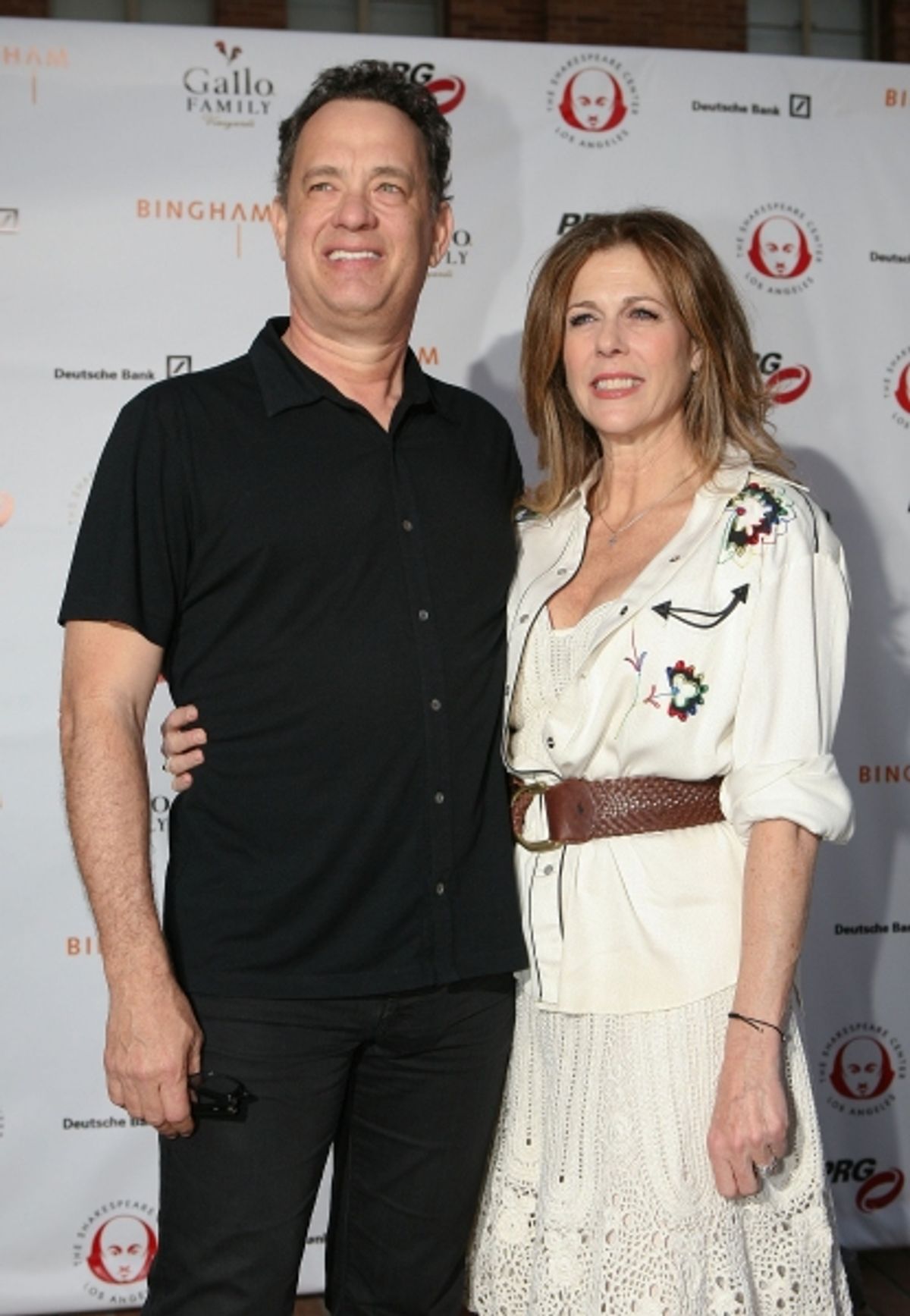 Tom Hanks, Rita Wilson at 