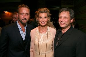Cast members Tim McGraw, Fatih Hill and Director Ben Donenberg Photo