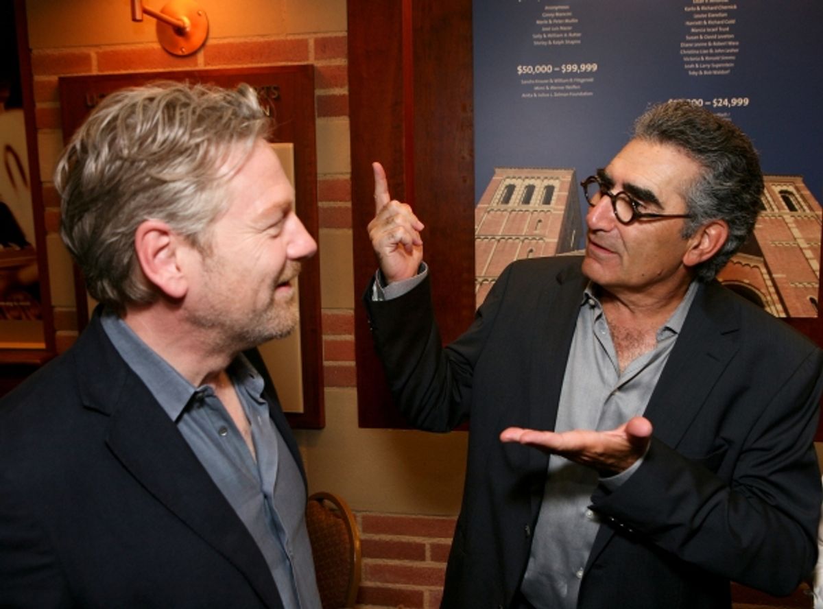 Kenneth Branagh (L) and Eugene Levy at 