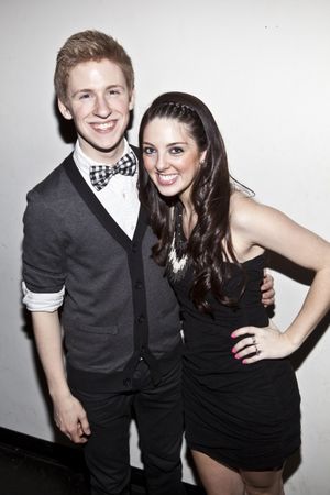 Charlie Franklin and Carly Grayson @ BroadwayWorld Charlie Franklin and Carly Grayson Photo