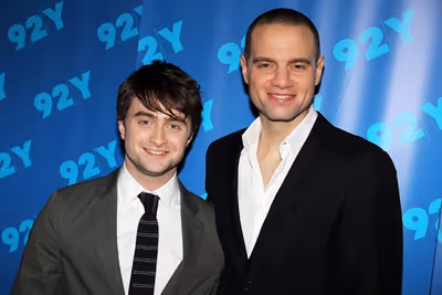 Daniel Radcliffe and Jordan Roth Photo