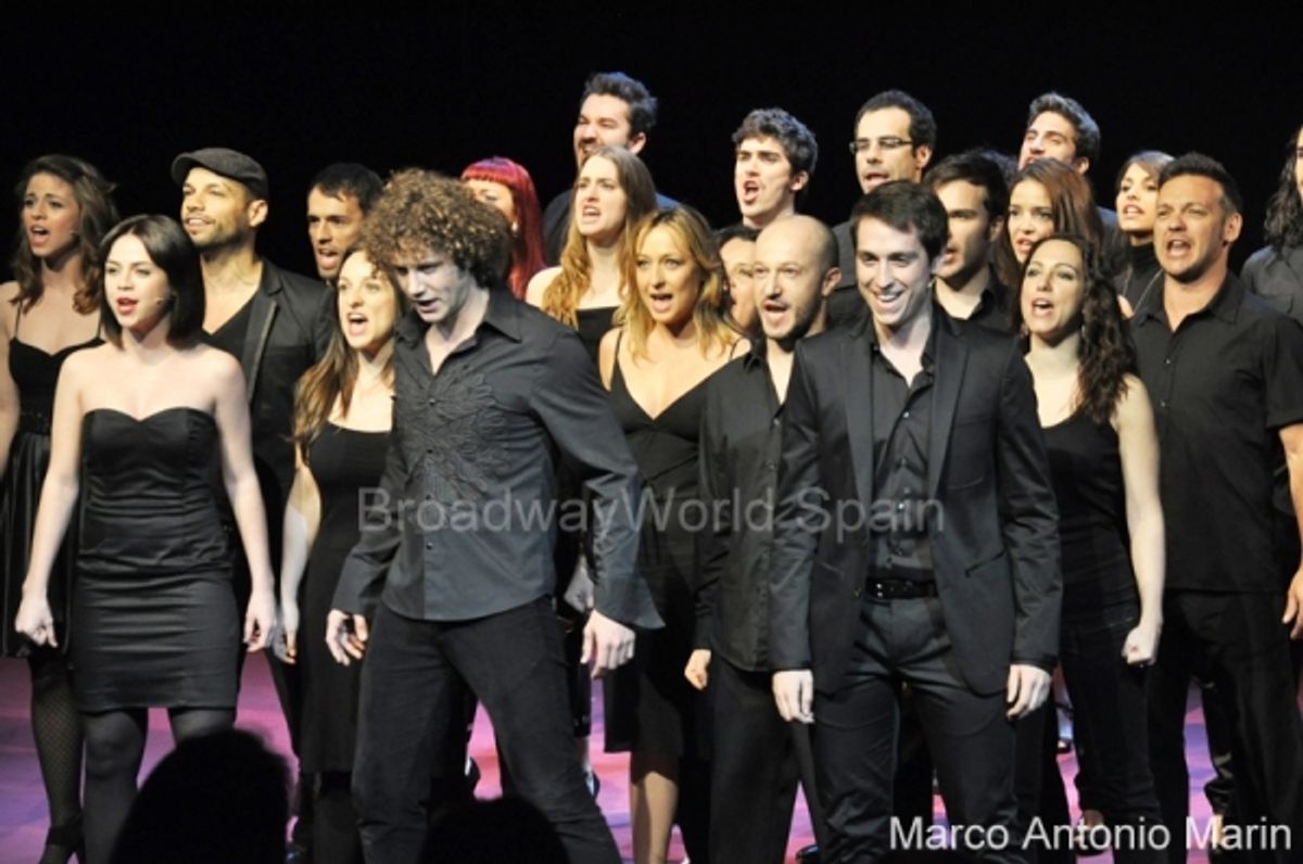 Talia del Val, Lydia Fairen, Paco Arrojo, Ruth Calvo, Daniel Diges, Alberto Aliaga, Ã'â€°dgar, Xenia GarcÃ'Â­a y Ã'Ângel Saavedra at 