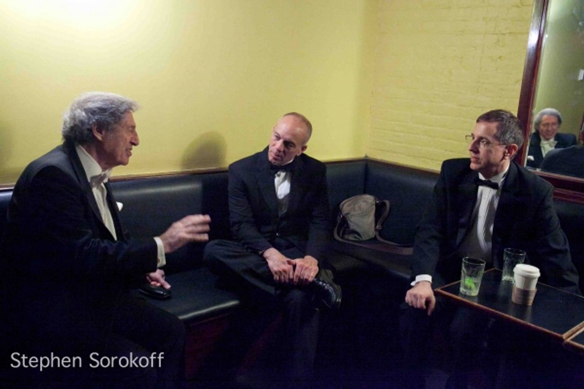 Herb Bernsein, Art Weiss, Tom Hubbard at 