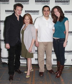 Don Stephenson, Joy Hermalyn, Jay Jaski & Patricia Noonan attending the Meet & Greet for The Roundabout Theatre Company's off Broadway Production of 'Death Takes A Holiday' in New York City. @ BroadwayWorld Don Stephenson, Joy Hermalyn, Jay Jaski & Patricia Noonan attending the Meet & Greet Photo