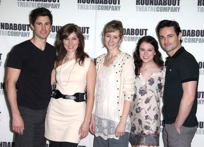 Matt Cavenaugh, Mara Davi, Jill Paice, Alexandra Socha, & Max Von Essen attending the Photo
