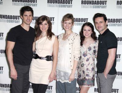 Matt Cavenaugh, Mara Davi, Jill Paice, Alexandra Socha, & Max Von Essen attending the Photo