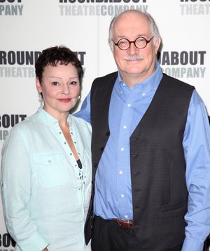 Linda Balgord & Simon Jones attending the Meet & Greet for The Roundabout Theatre Company's off Broadway Production of 'Death Takes A Holiday' in New York City. @ BroadwayWorld Linda Balgord & Simon Jones attending the Meet & Greet for The Roundabout Theatre Com Photo