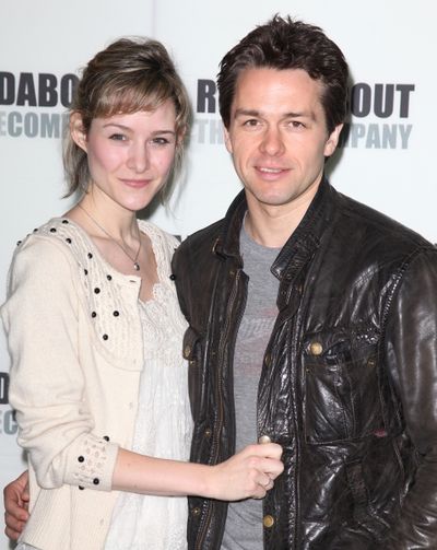 Jill Paice & Julian Ovenden attending the Meet & Greet for The Roundabout Theatre Com Photo