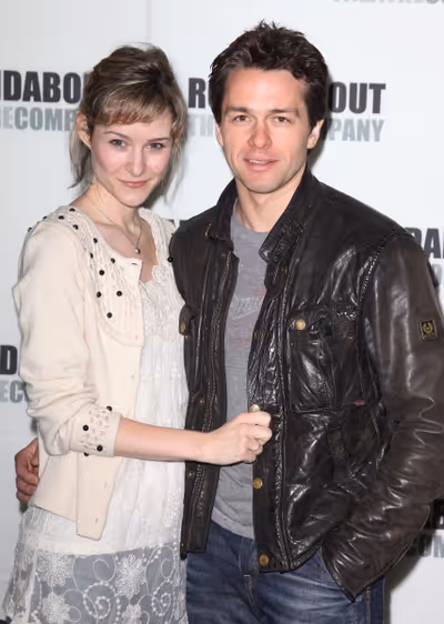 Jill Paice & Julian Ovenden attending the Meet & Greet for The Roundabout Theatre Com Photo