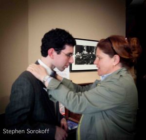 Aaron Weinstein & Klea Blackhurst @ BroadwayWorld Aaron Weinstein & Klea Blackhurst Photo