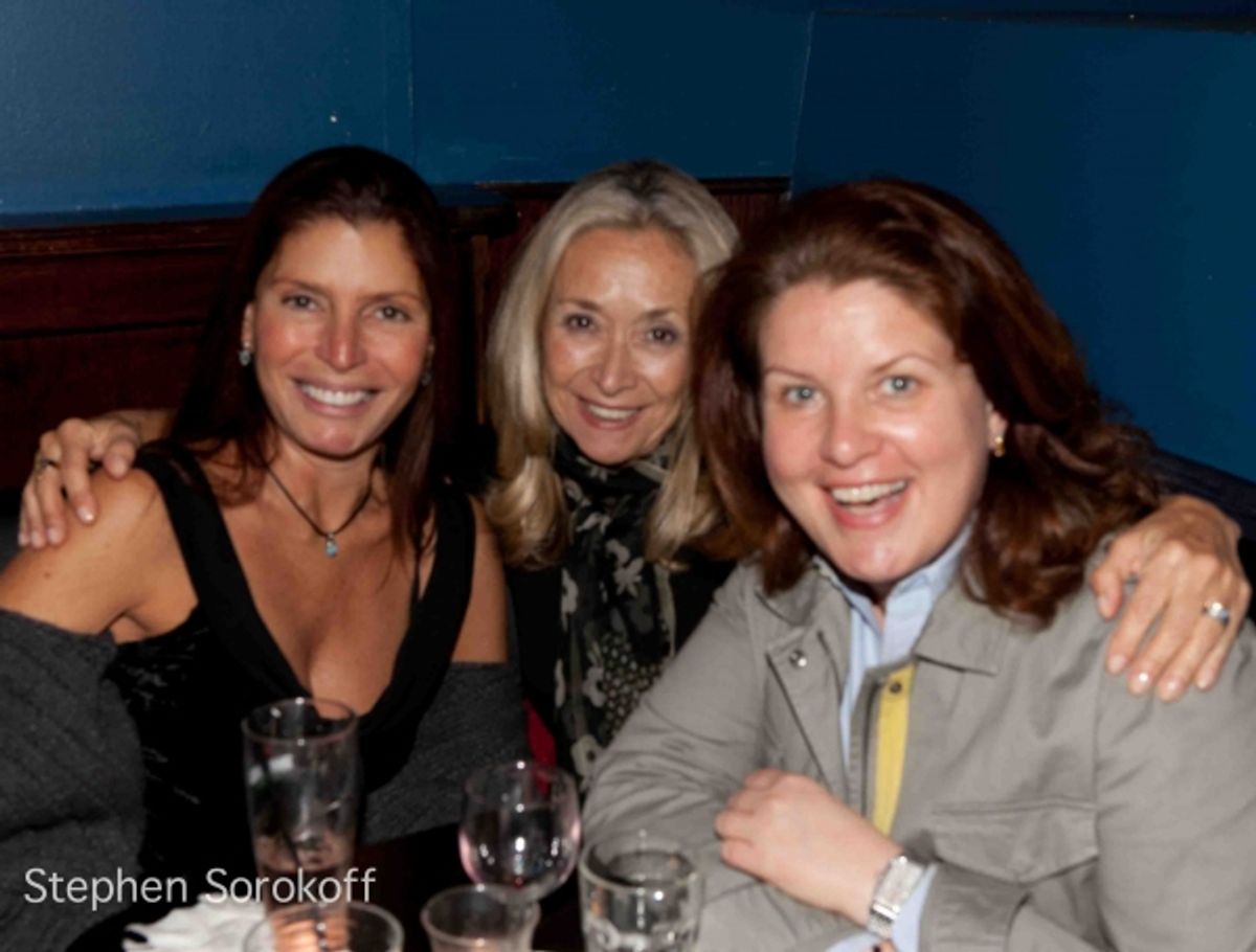 Georgette Vilar, Eda Sorokoff, Klea Blackhurst at 