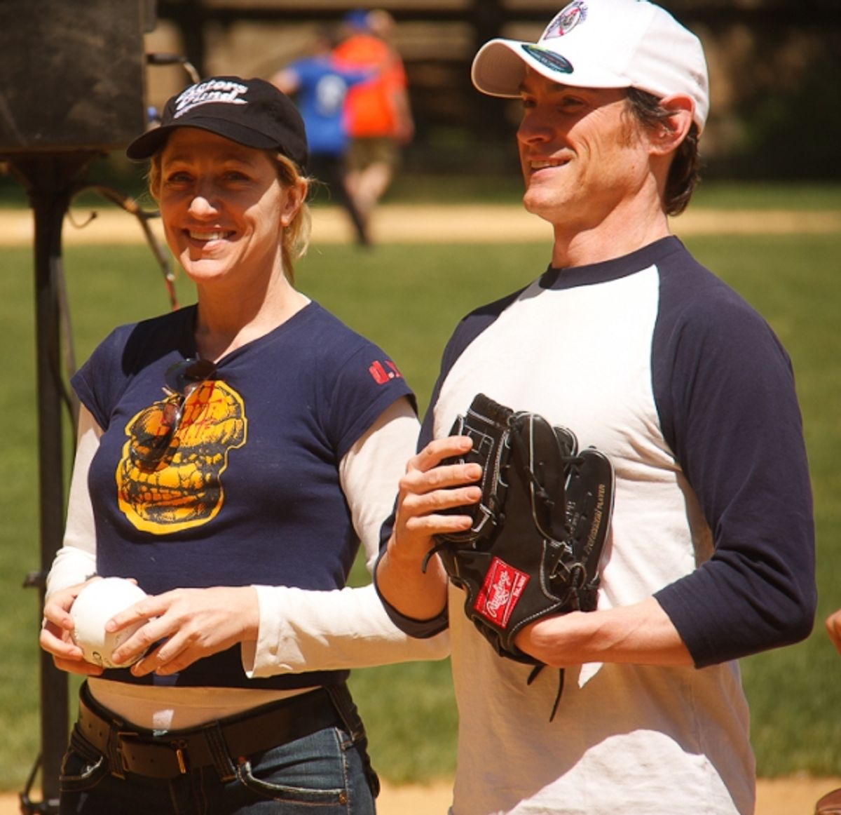 Edie Falco and Billy Crudup at 