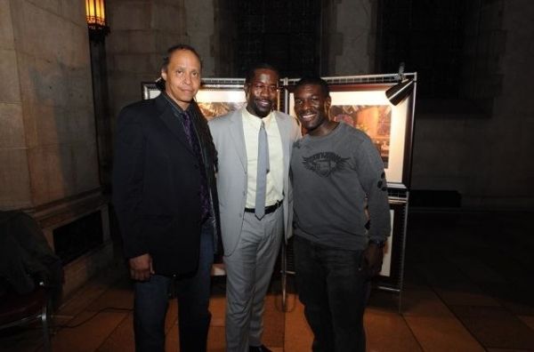 Co-Composer Jamal Joseph, Daniel Beaty, and Co-Composer Charles Mack Photo