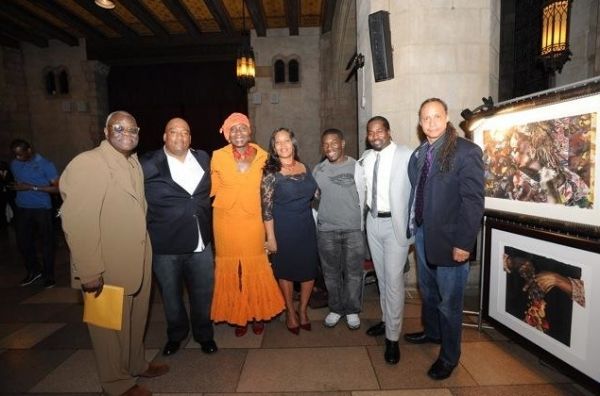 Producer Voza Rivers, Bryan Collier, Producer Marcia Pendelton, Jewel Kinch-Thomas, C Photo