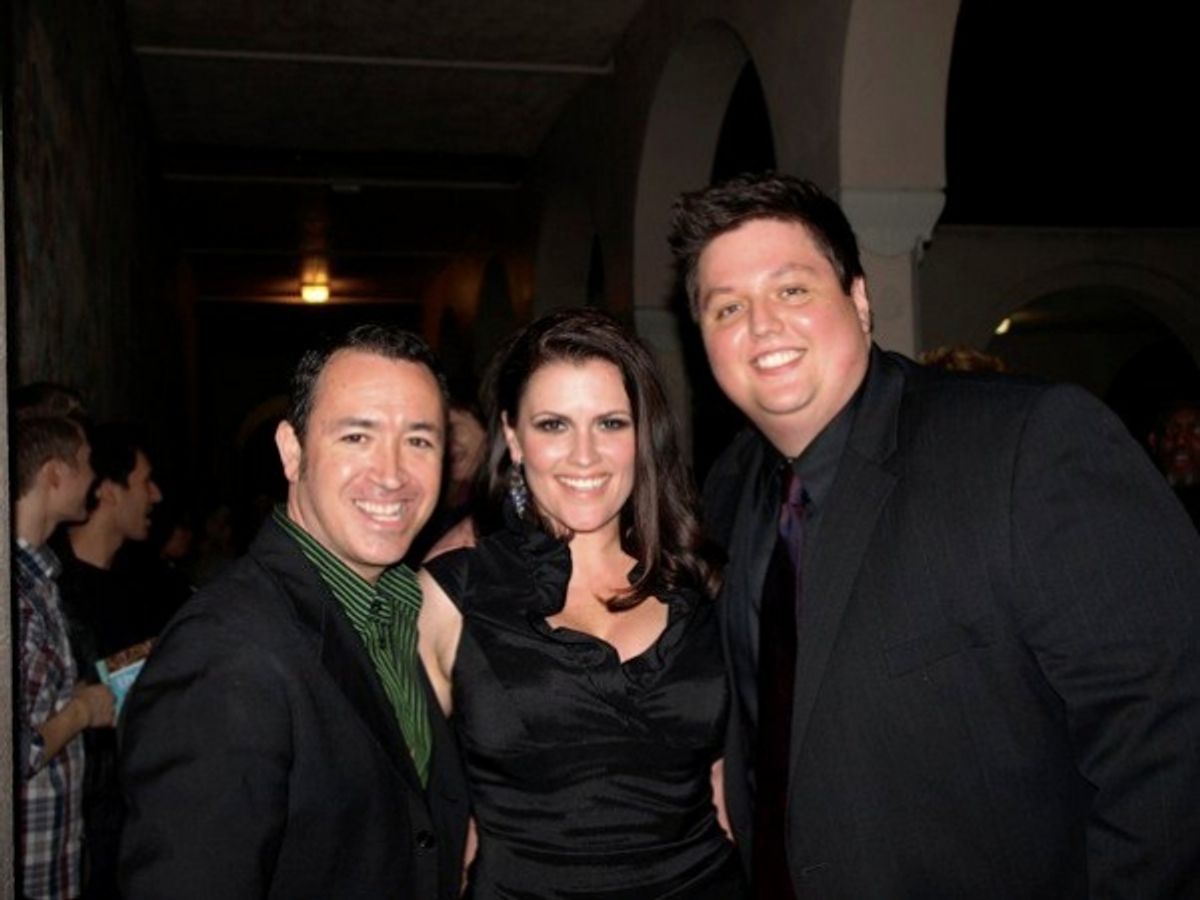 Steven Glaudini, Kelli Provart, T.J. Dawson at 