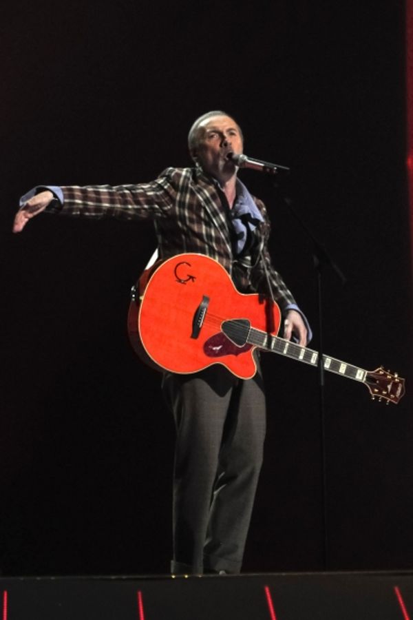 Dino Merlin from Bosnia and Herzegovina performs 'Love In Rewind'
 Photo