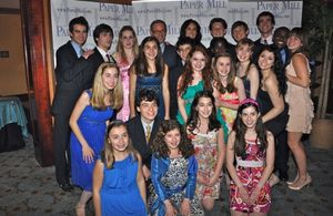 Laura Benanti, Patrick Parker and students from Paper Mill Photo