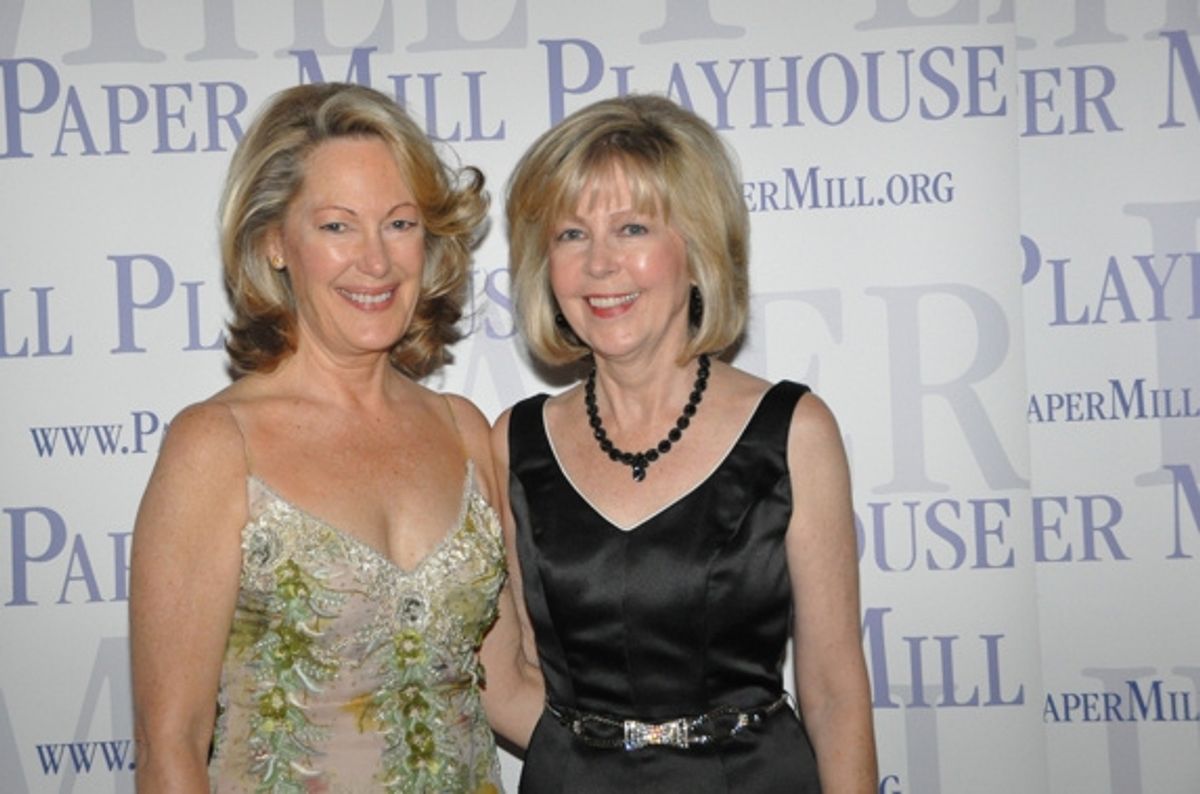 Carolyn J. Ferolito (Co-Chair of Center Stage Celebration) and Lesley McDonald at 