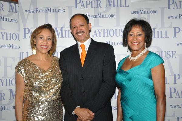 Jacqueline Brevard (Board of Trustees), Laye Thiam and Beverly Mack Photo