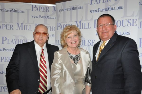 Tom Matt and Carl Knerem with Jane E. Higgens (Co-Chair) Photo