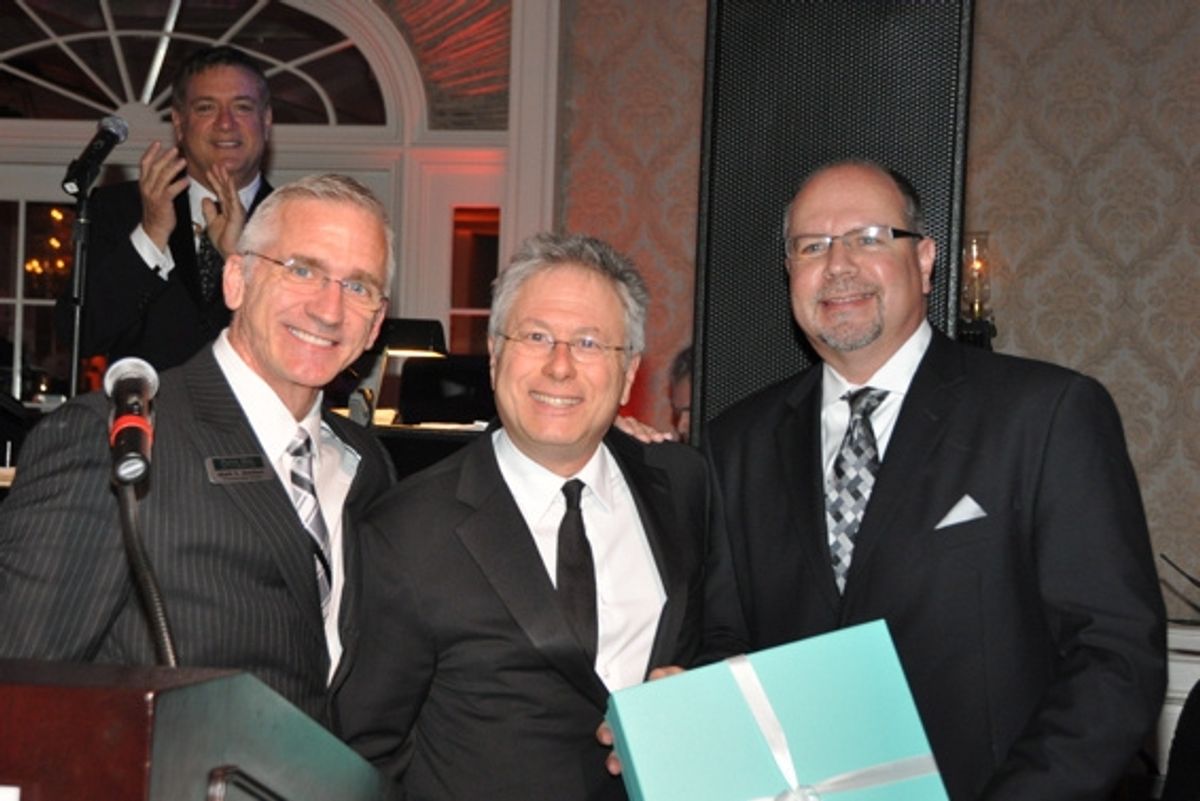 The Frank Carrington Excellence In The Arts Award is presented to Alan Menken by Mark S. Hoebee and Todd Schmidt   at 