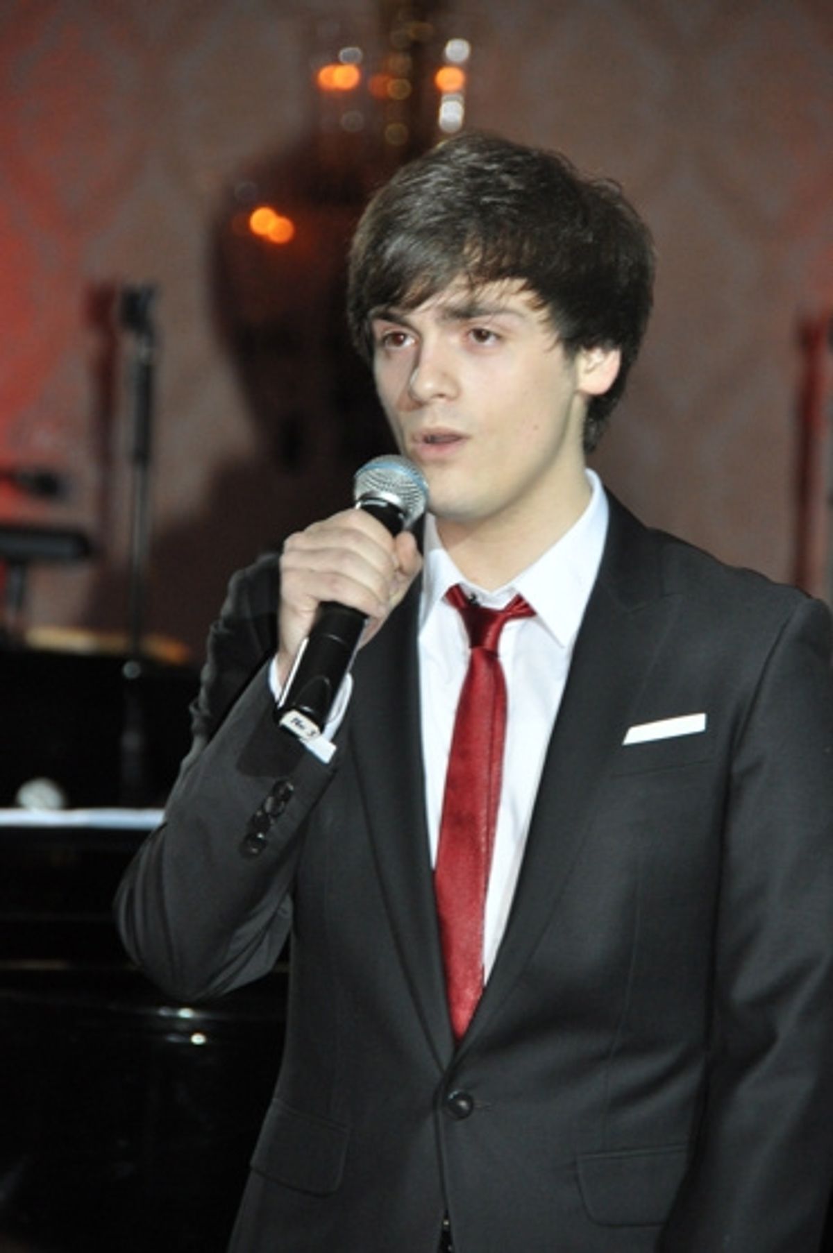Aaron Risebeck at Laura Benanti & Paper Mill Playhouse Honor Alan Menken