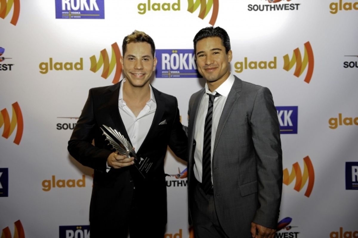 Christian Chaves and Mario Lopez at 